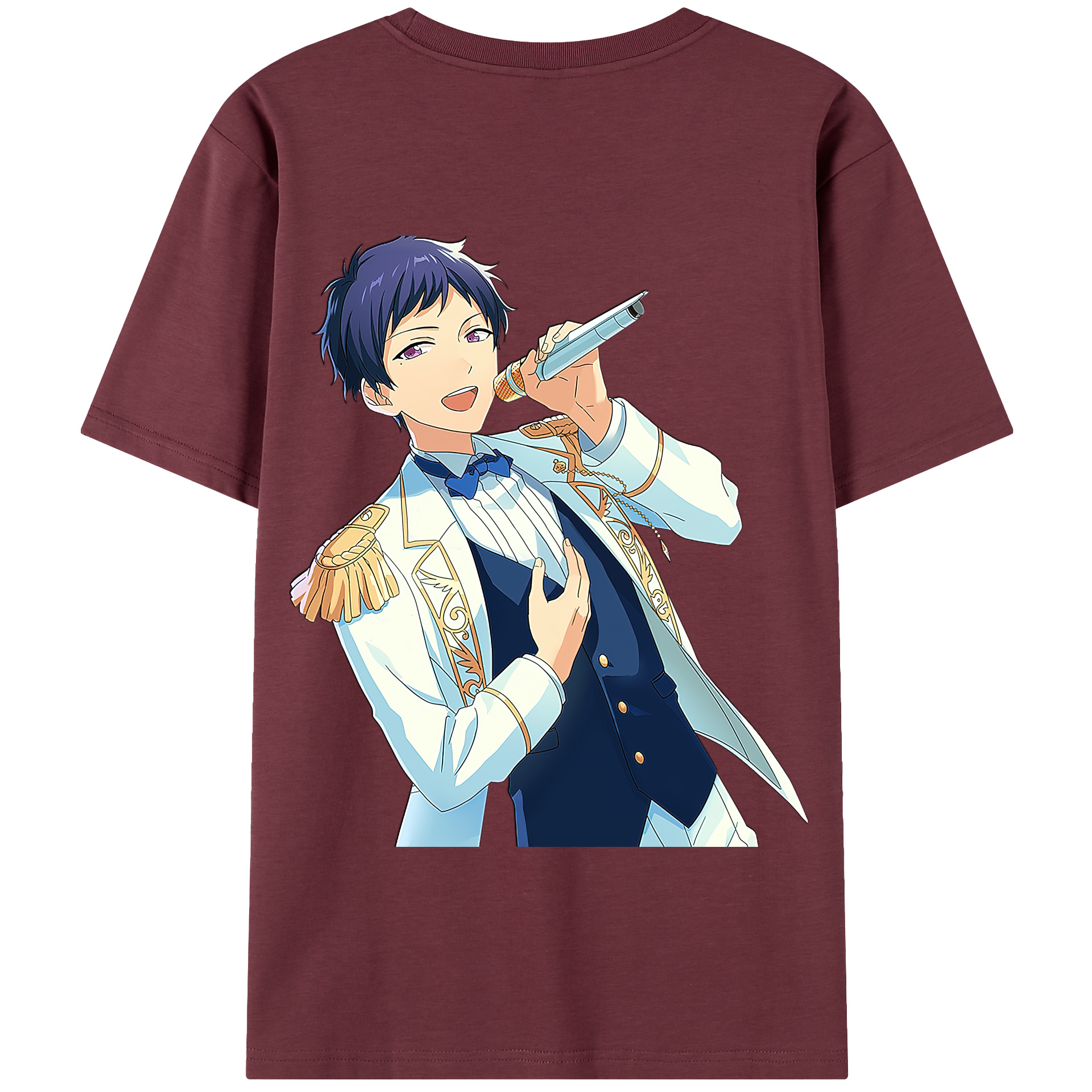 （画像用） あんさんぶるスターズ! Ensemble Stars 綿100％半袖Tシャツ（背面プリント）